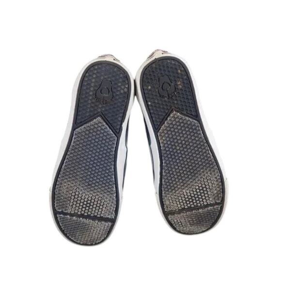 Skechers Shoes Womens 10 Sneaker Bobs California Casual Trainers Canvas Low Blue - Picture 4 of 13